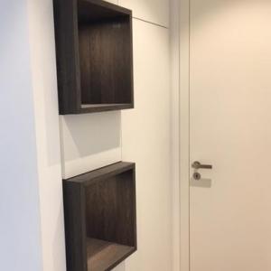 Der Garderobenschrank mit Objektcharakter - immer ein Blickfang.